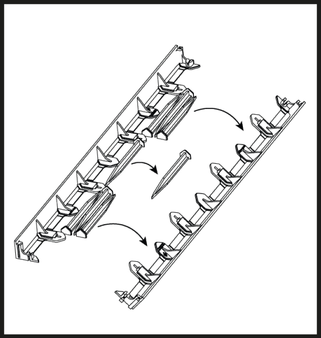 Multi-Edge FLEX Aufbau Schritt 2