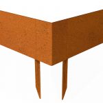 Multi-Edge ADVANCE corner piece Corten steel