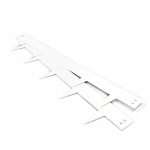 Multi-Edge METAL Acero lacado blanco