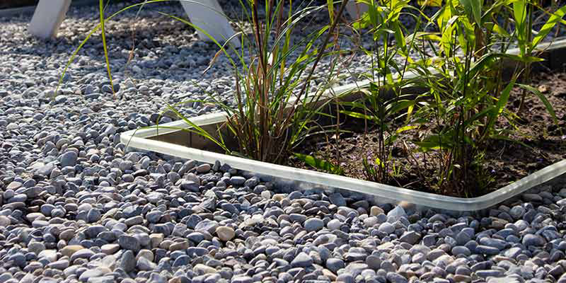 Metal Border Edging Multi Edge 1m x 17,5cm Galvanised piece Garden Lawn Edging 